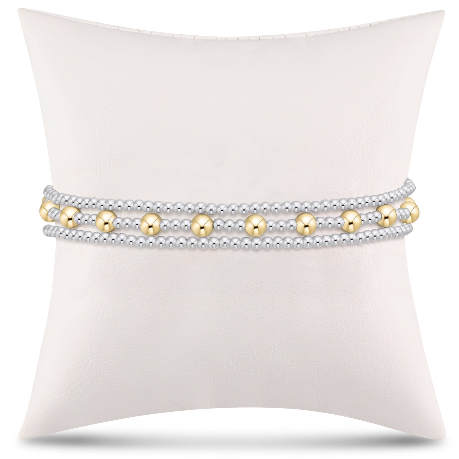 enewton Extends - simply classic sincerity stack - mixed metal - stack of 3