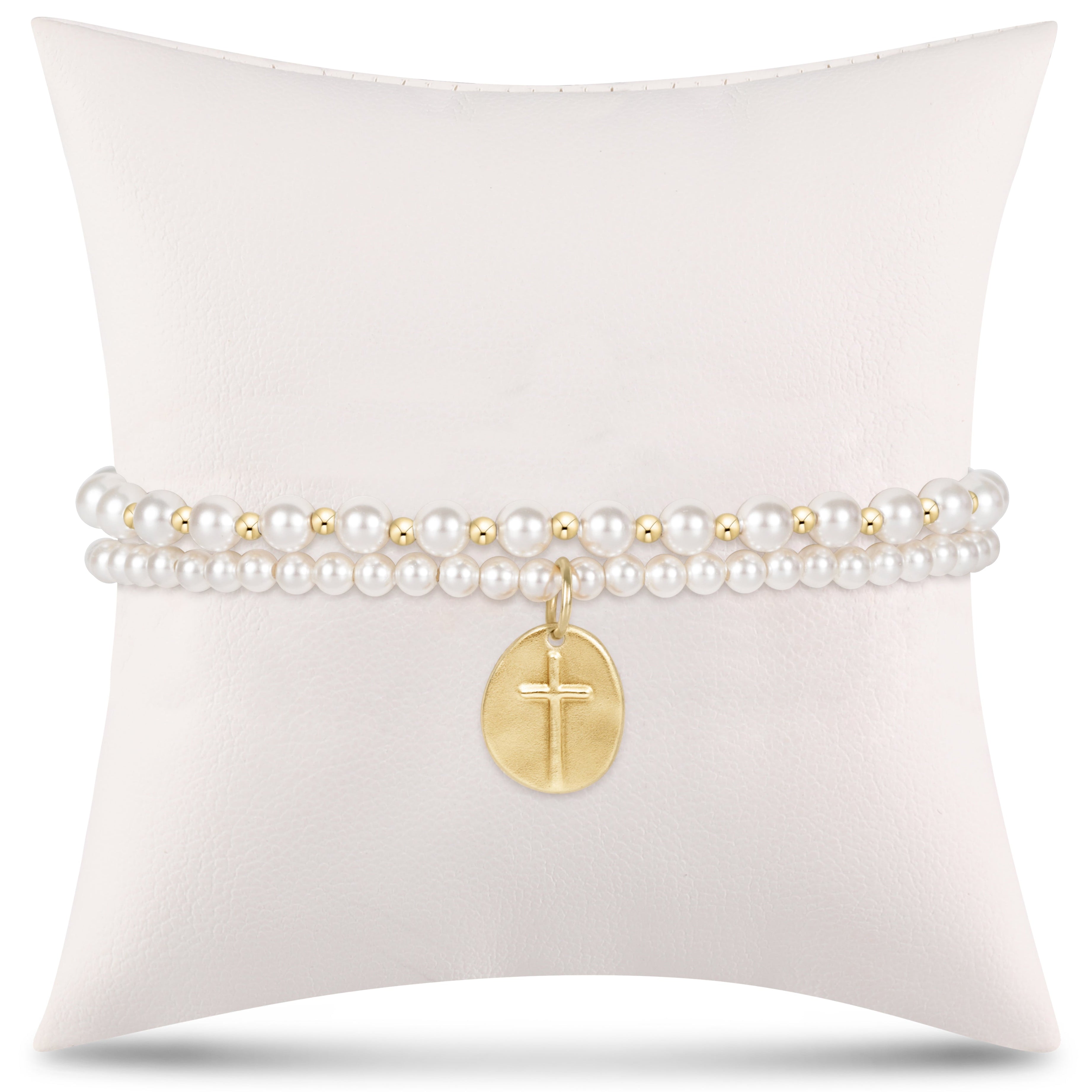 enewton Extends - grateful for you gift stack - pearl small inspire