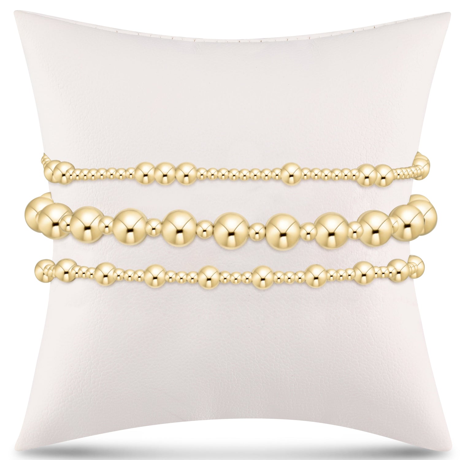 elevate the everyday gift stack - gold