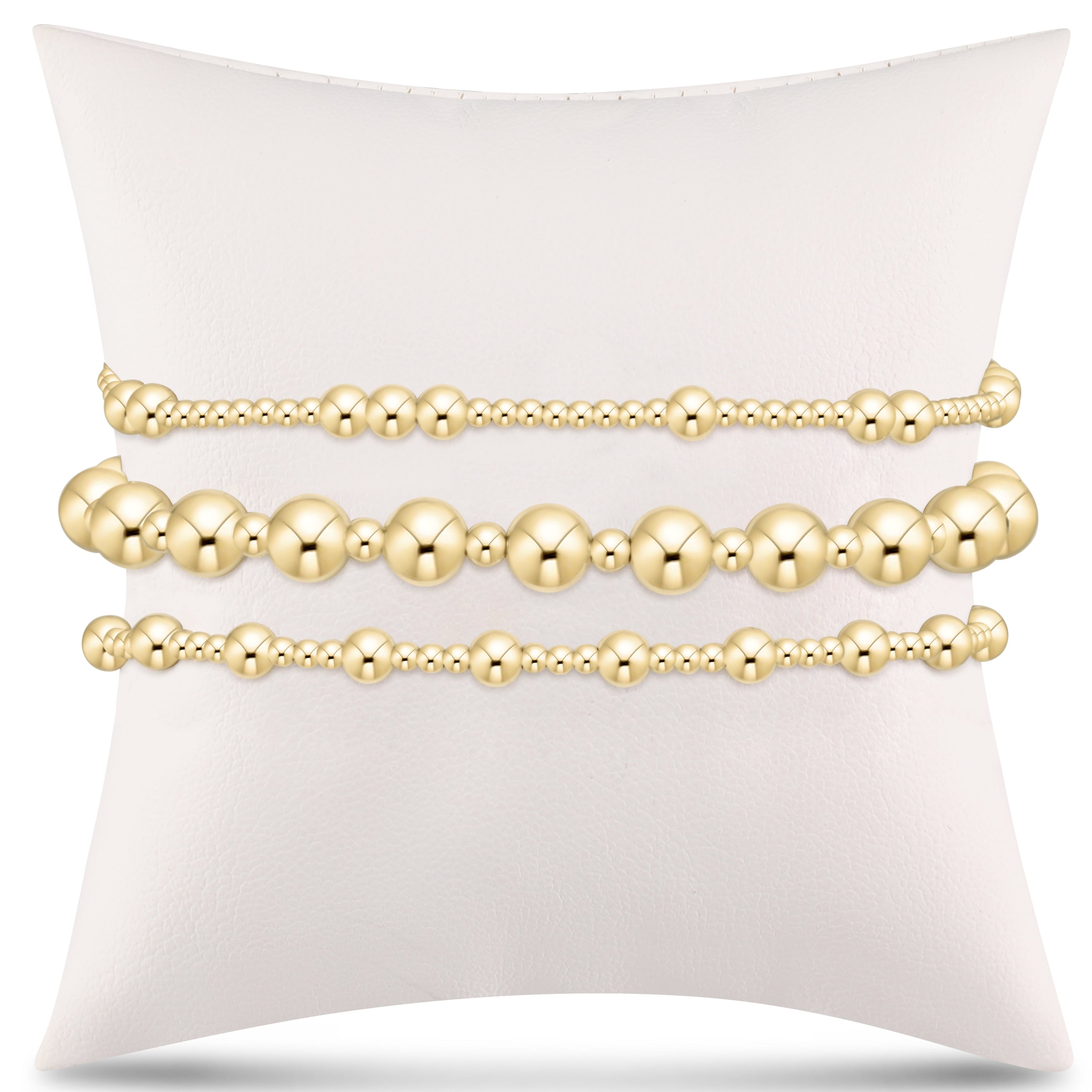 elevate the everyday gift stack - gold