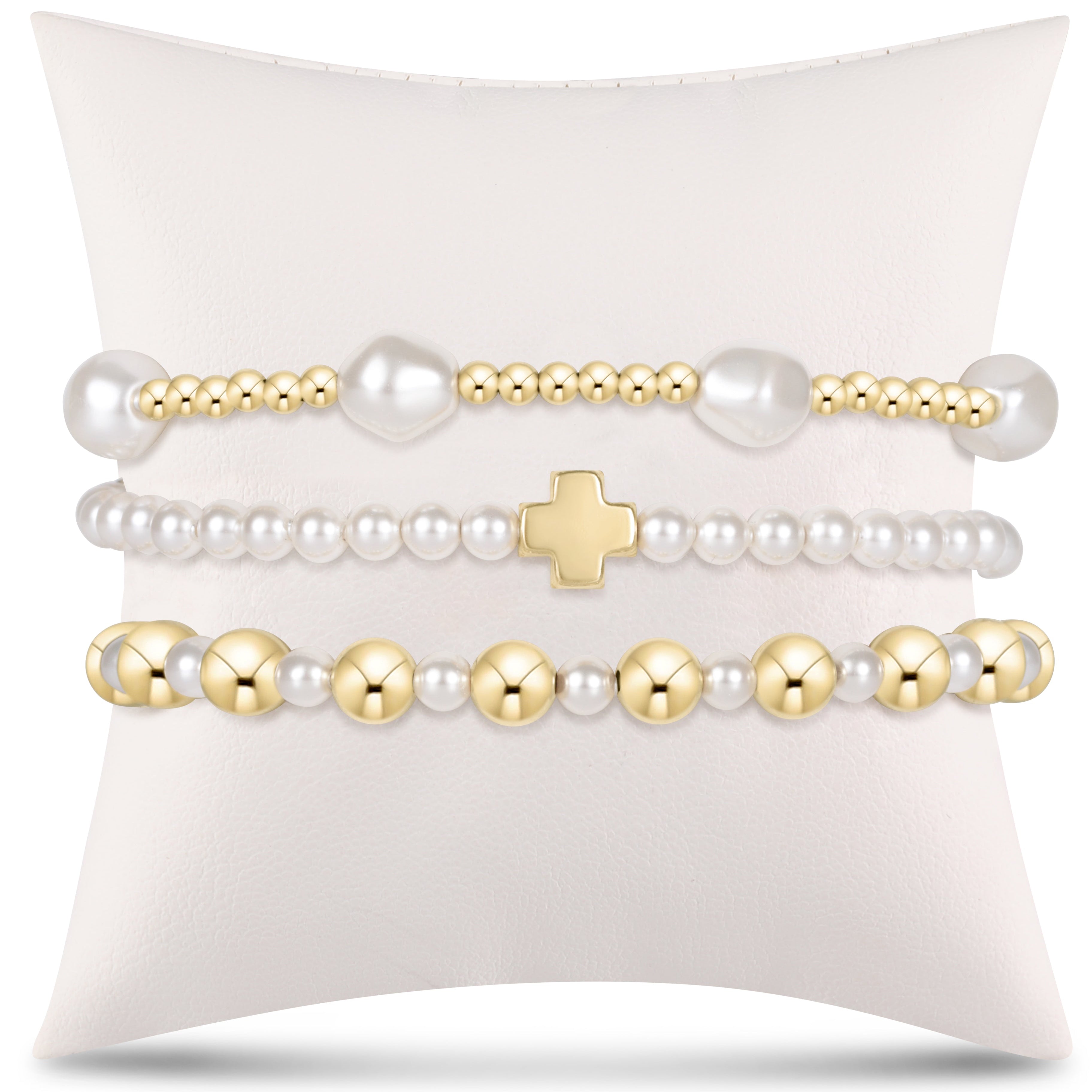 enewton Extends - not your grandma's pearls gift stack