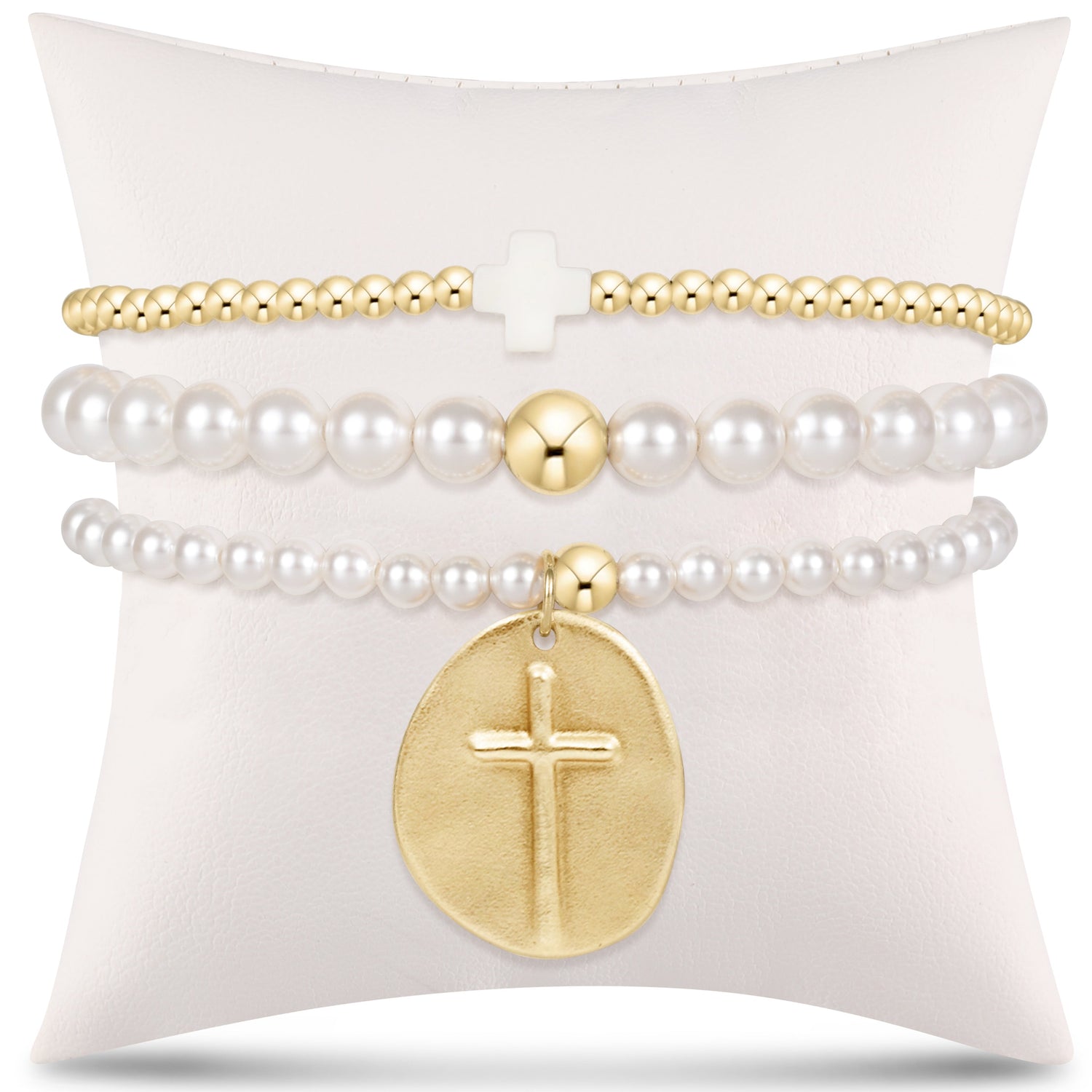 enewton Extends - e's luxe go-to gift stack - off-white