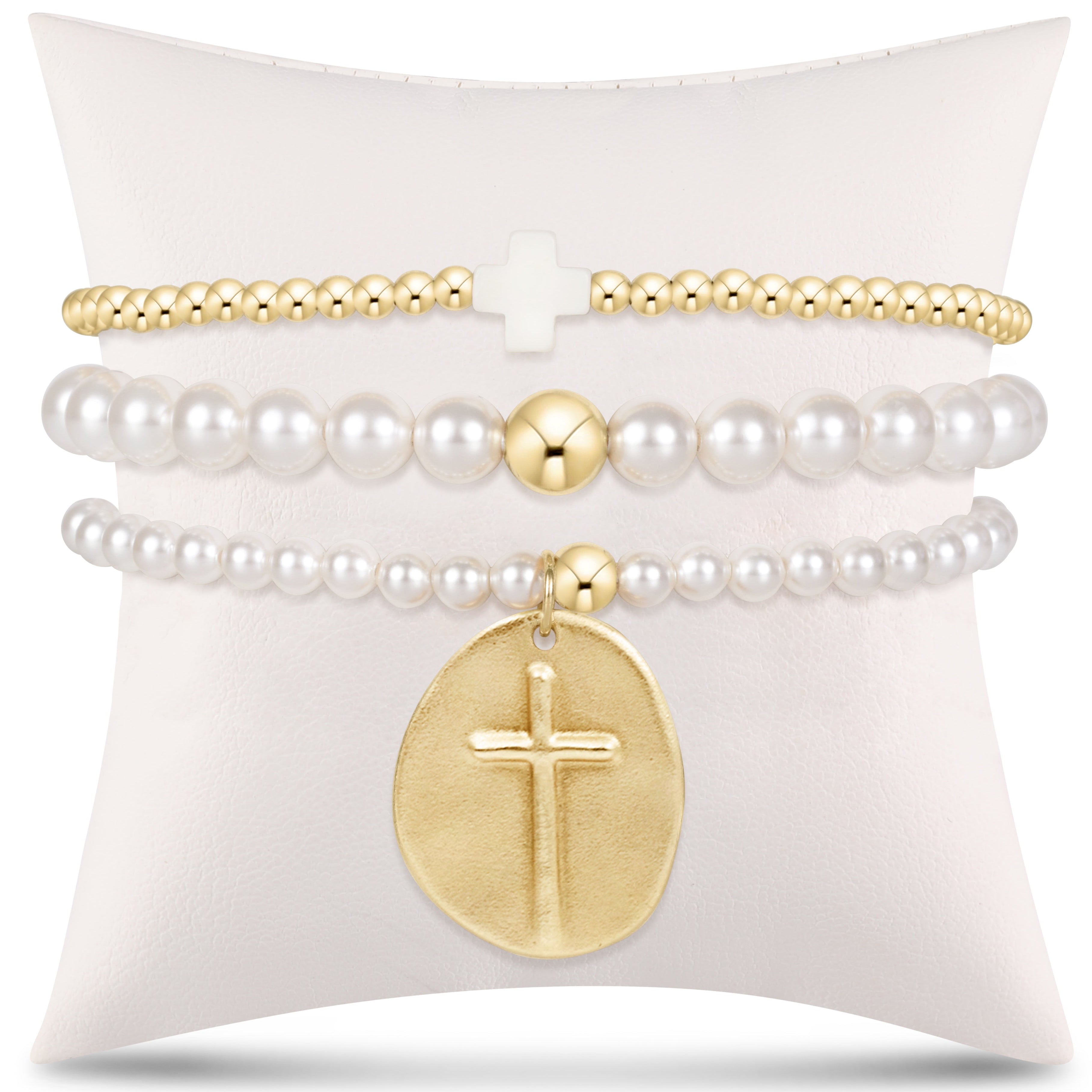 enewton Extends - e's luxe go-to gift stack - off-white