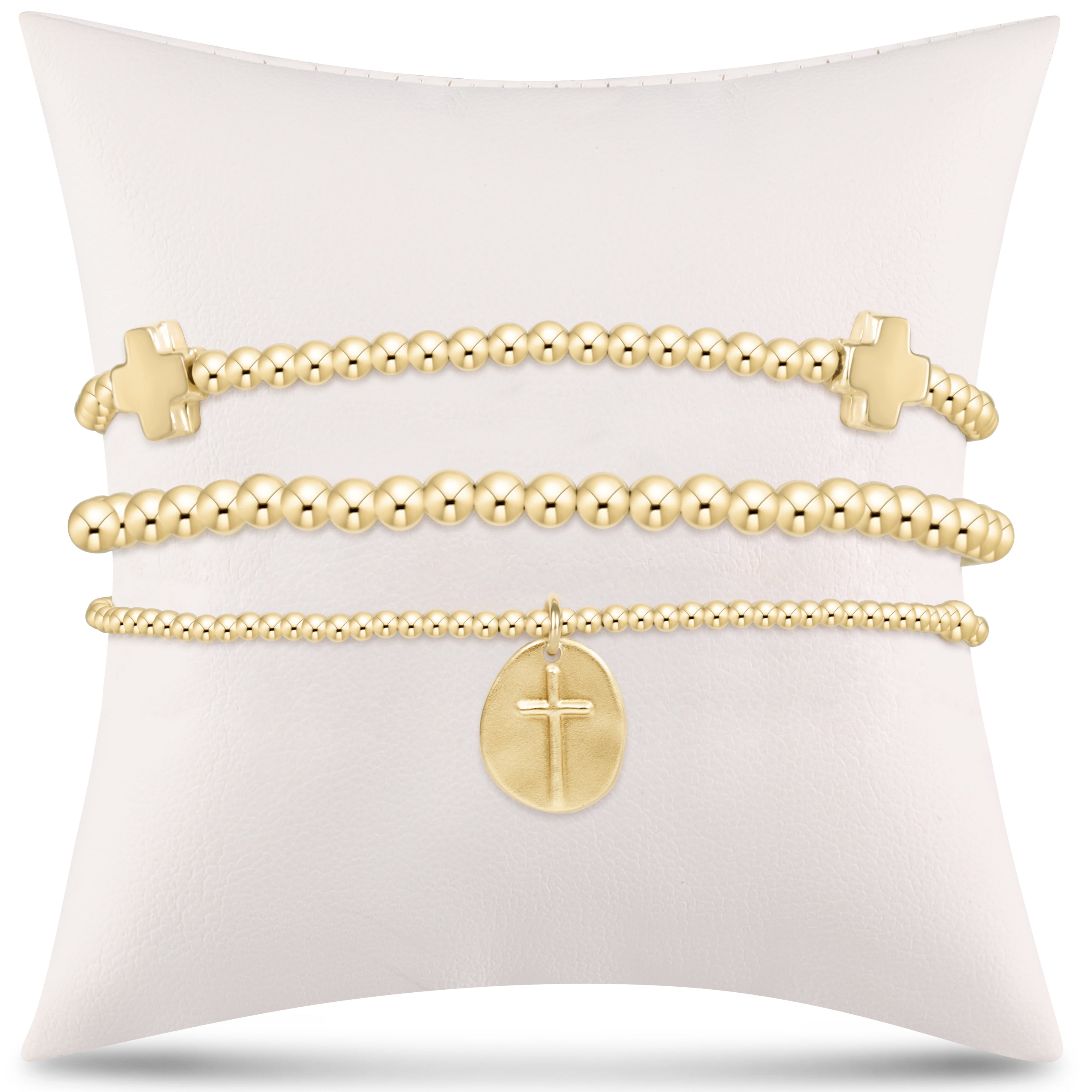 enewton Extends - e's go-to gift stack - gold small inspire