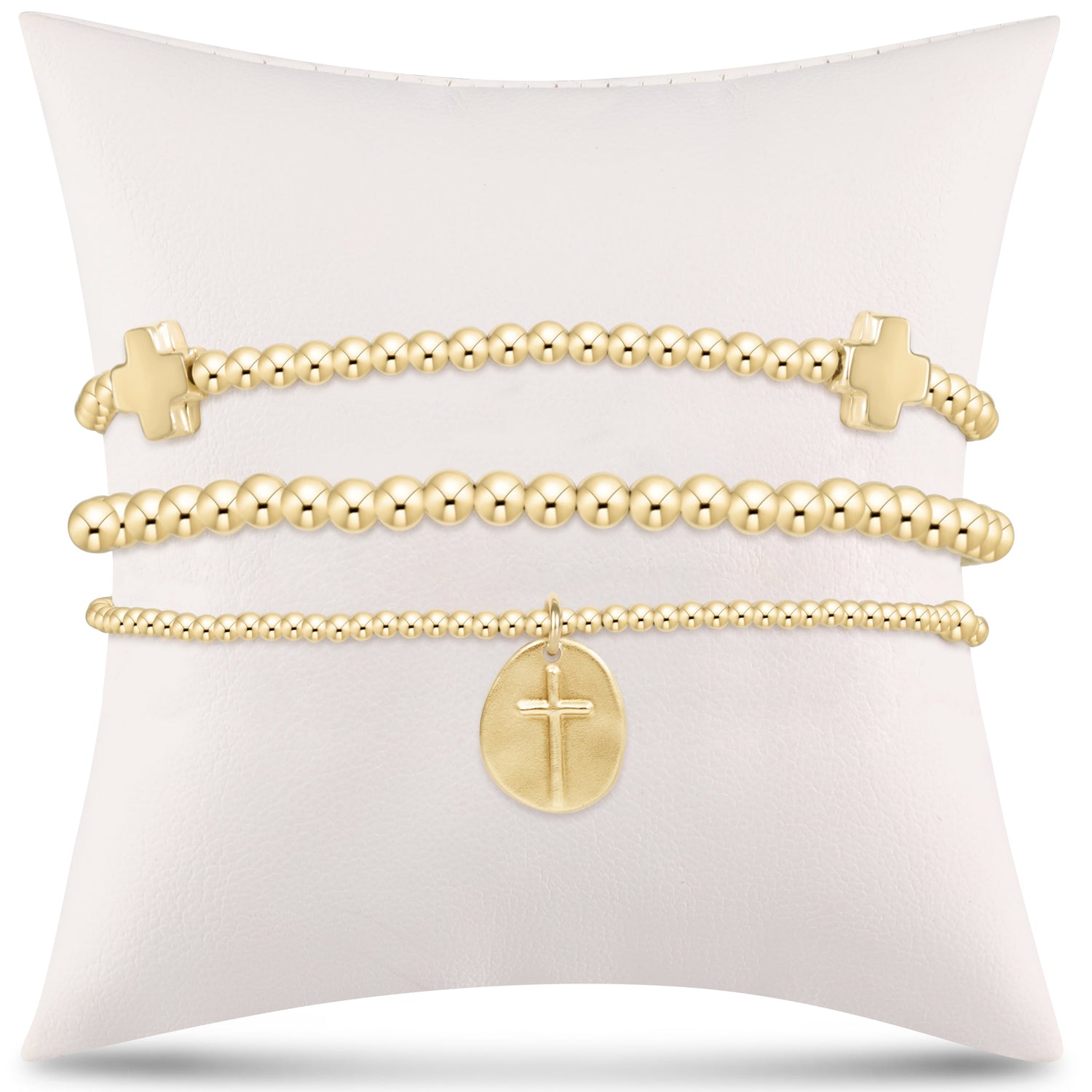 enewton Extends - e's go-to gift stack - gold small inspire