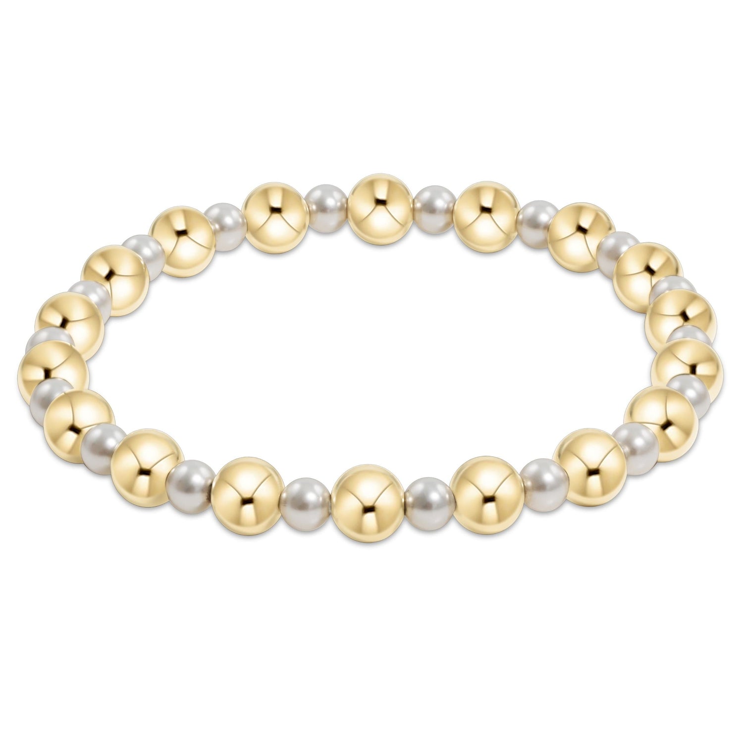 Yellow Gold Tiffany Bead Bracelet Gold Enewton
