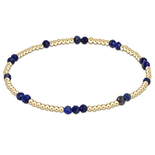 Hope Unwritten Gemstone Bracelet - Lapis