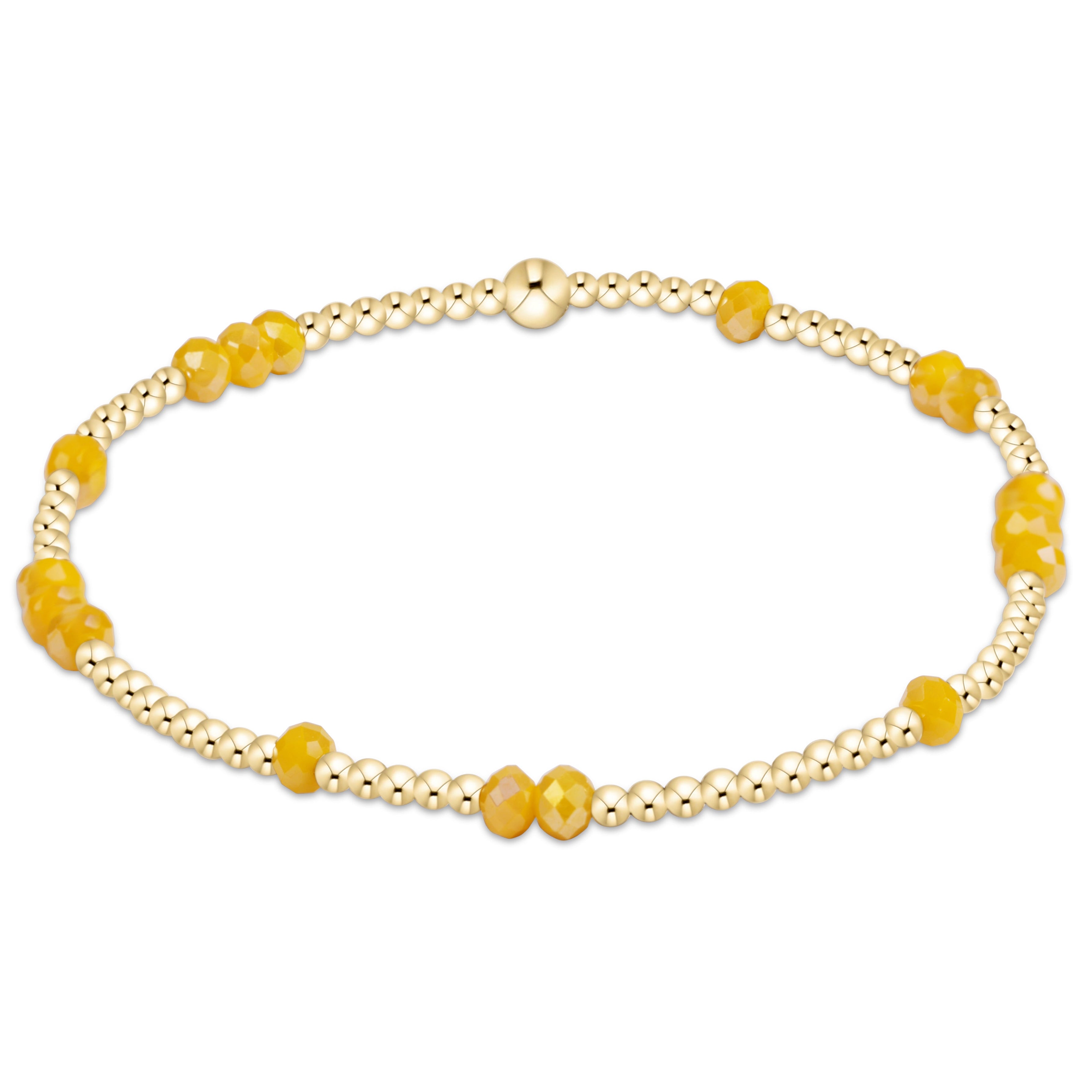 Gameday Flirty Hope Unwritten Bracelet - Golden Yellow