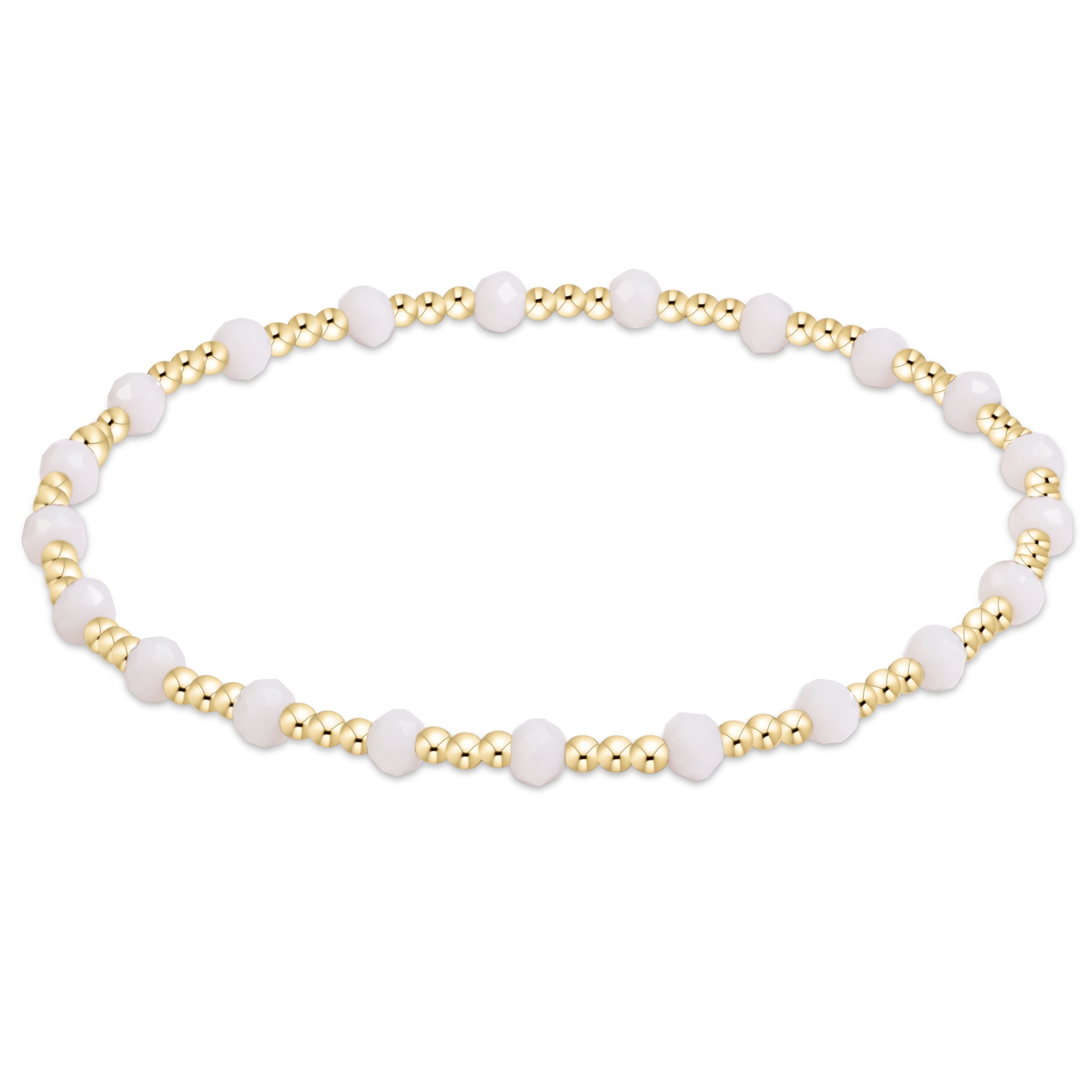Gameday Flirty Sincerity Bracelet - White