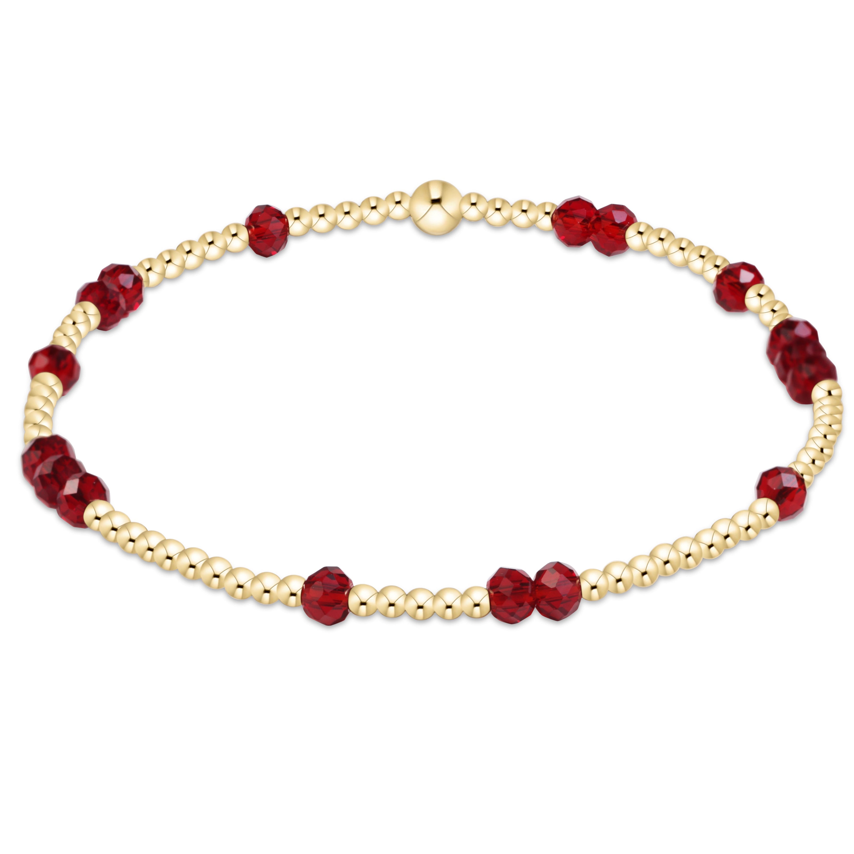 Gameday Flirty Hope Unwritten Bracelet - Maroon