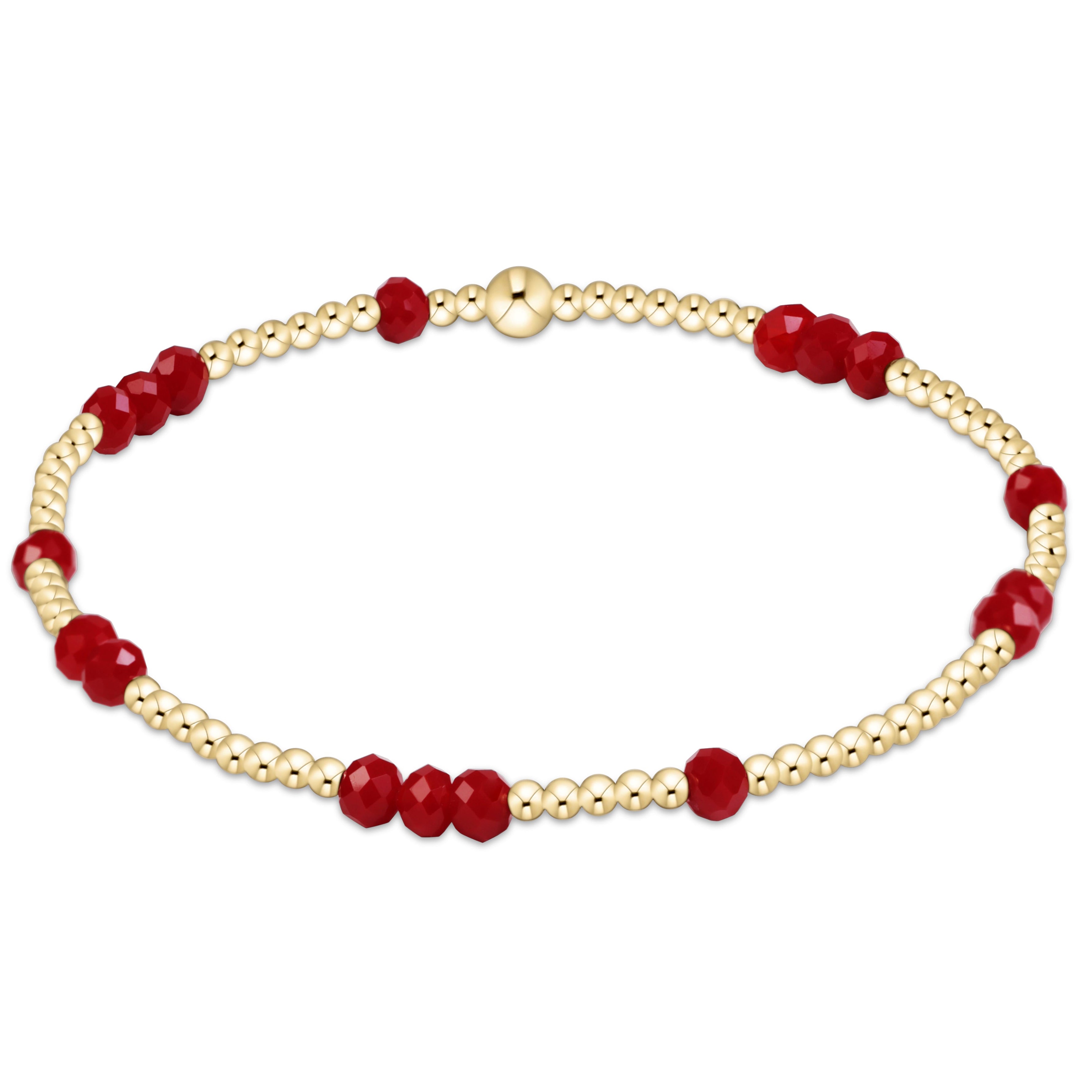 Gameday Flirty Hope Unwritten Bracelet - Crimson