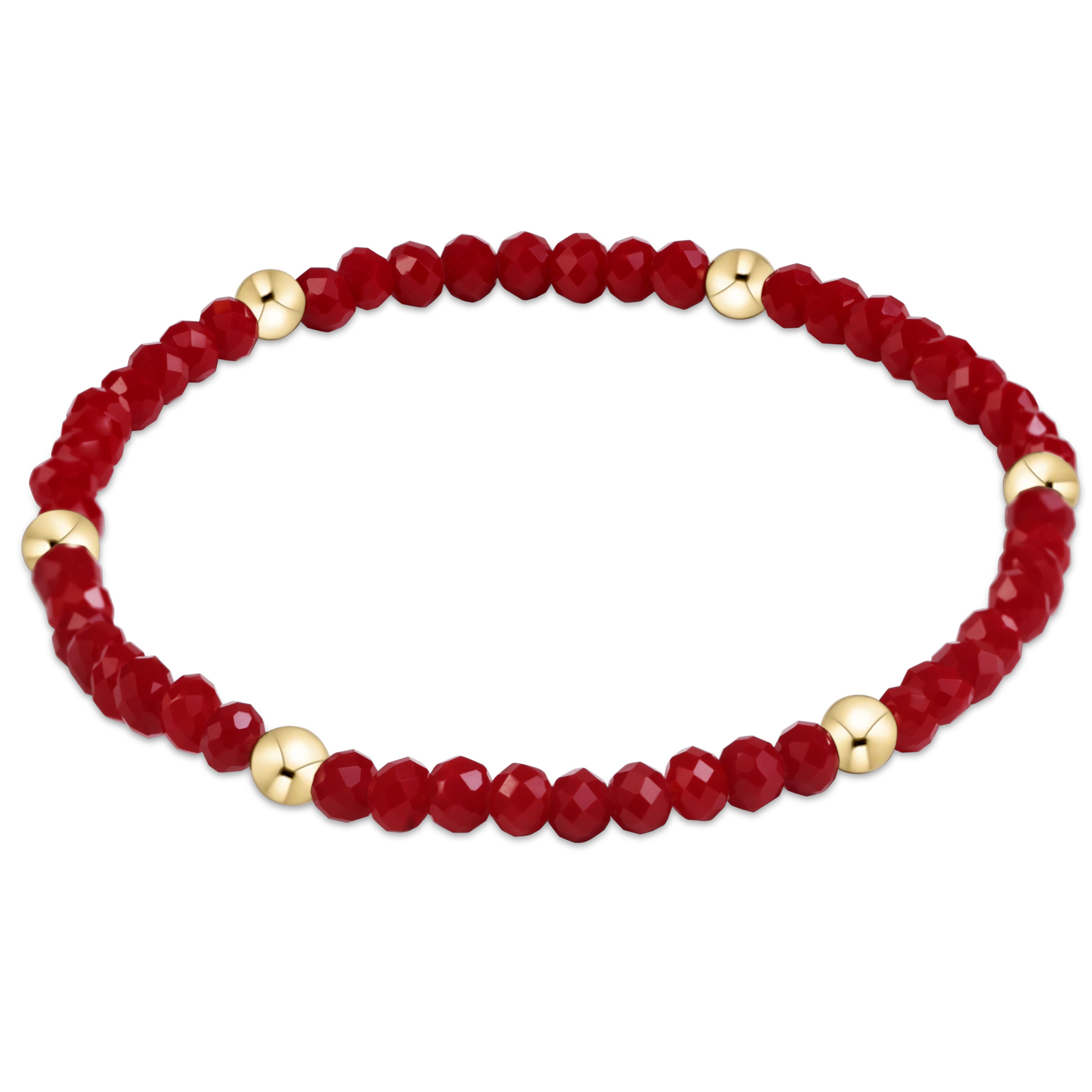 Gameday Flirty Presence Bracelet - Crimson