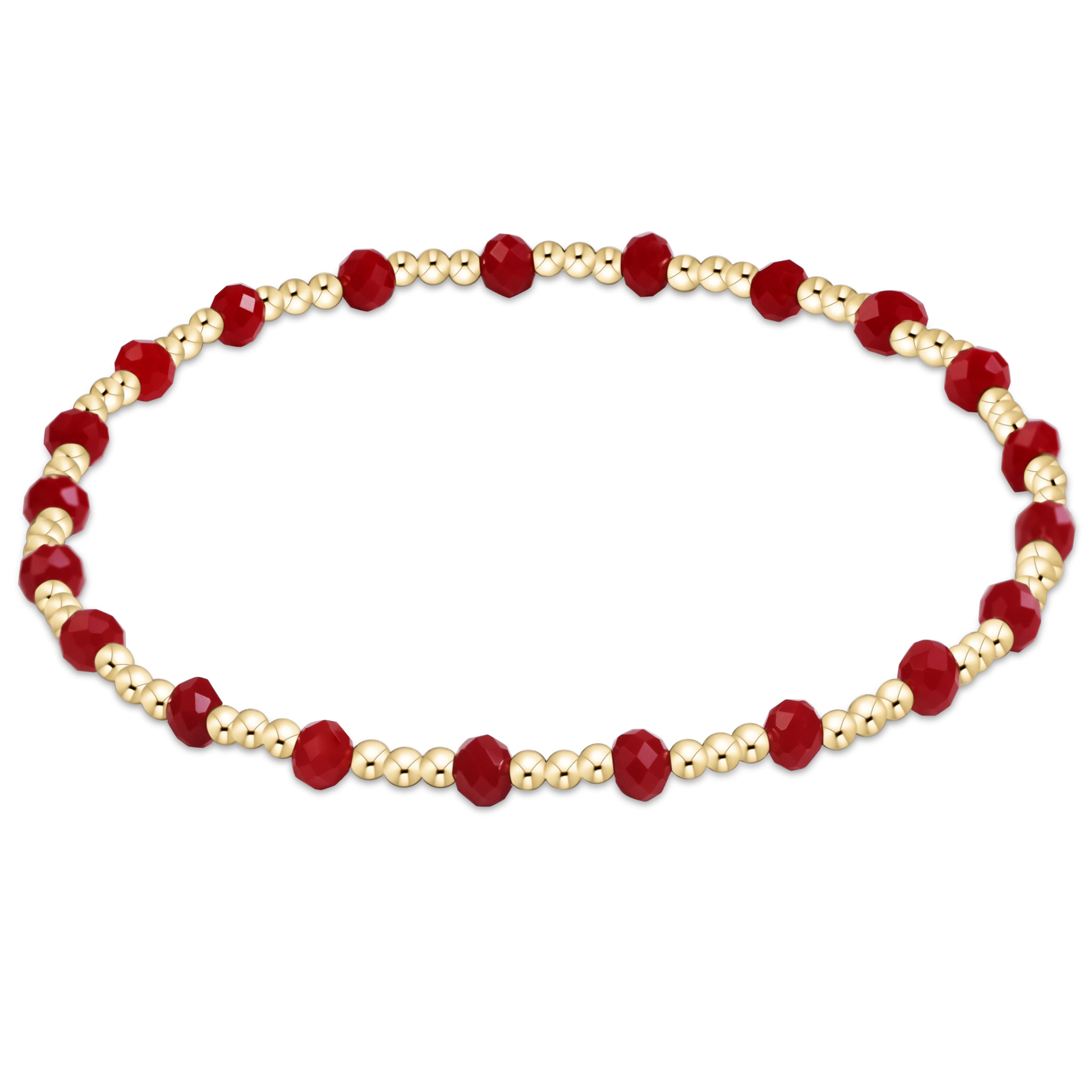Gameday Flirty Sincerity Bracelet - Crimson
