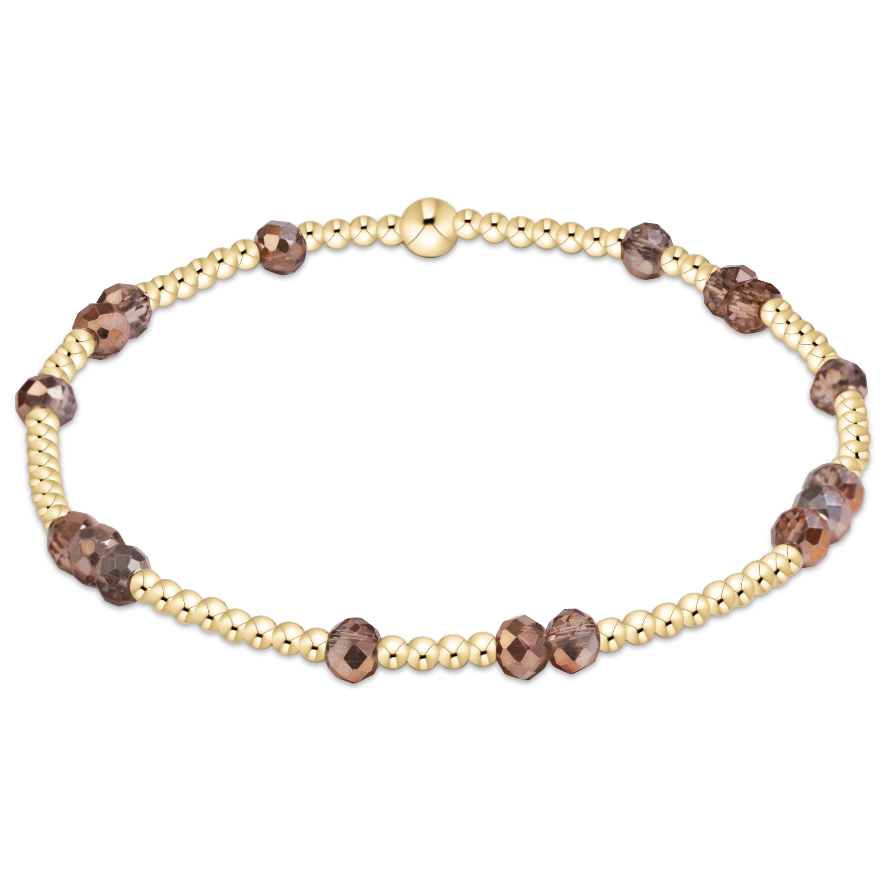 Gameday Flirty Hope Unwritten Bracelet - Gold Luster