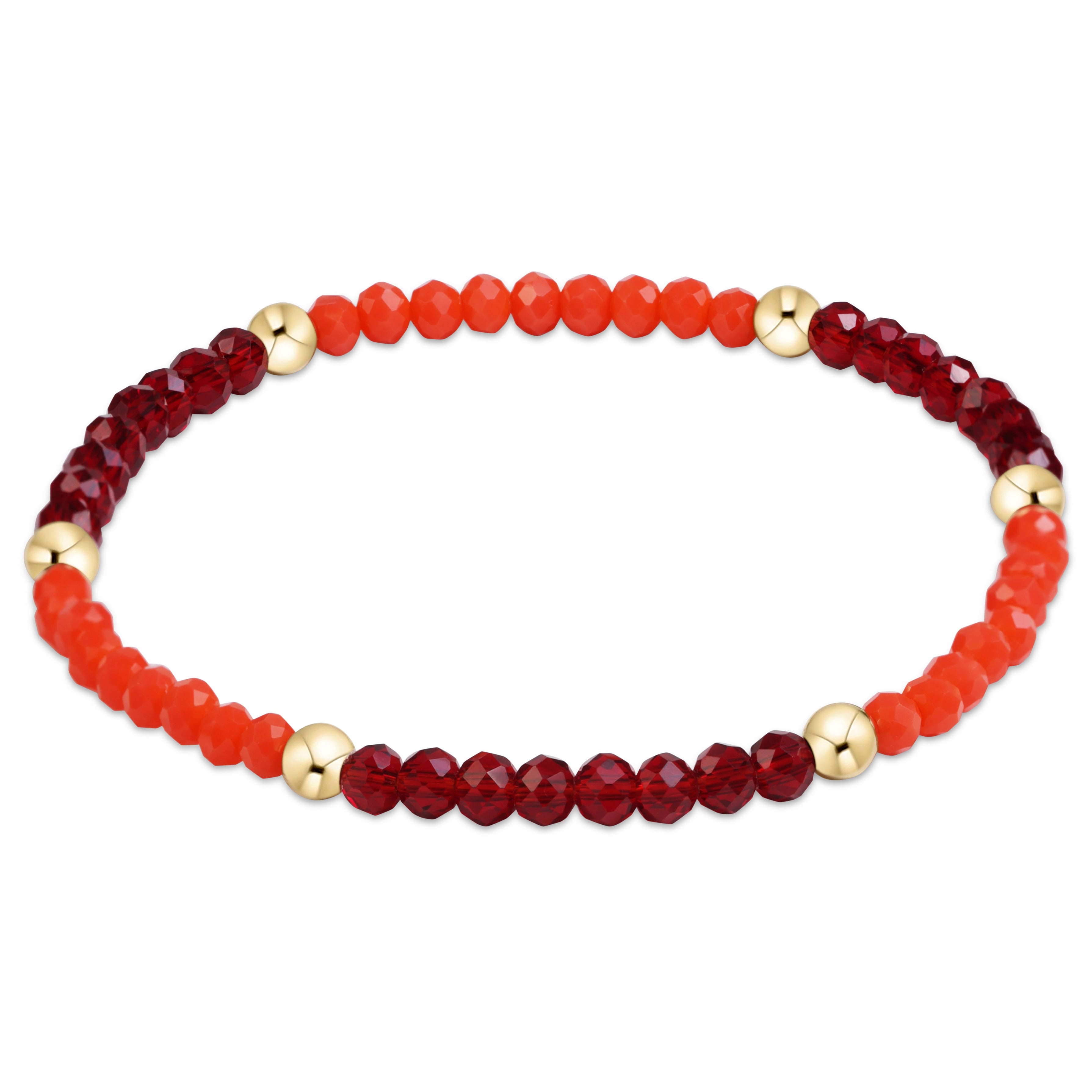 Gameday Flirty Presence Bracelet - Bright Orange - Maroon