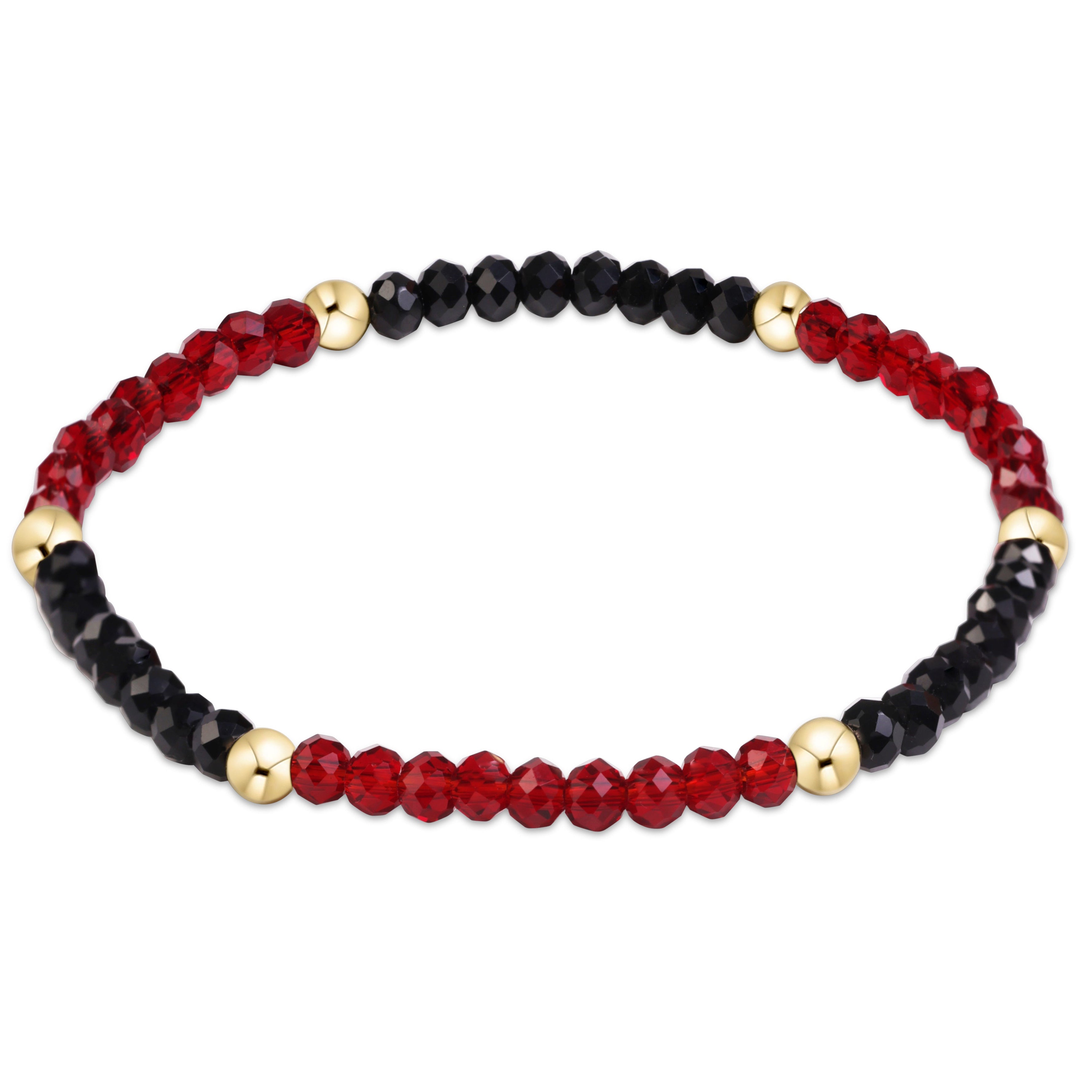 Gameday Flirty Presence Bracelet - Maroon - Black