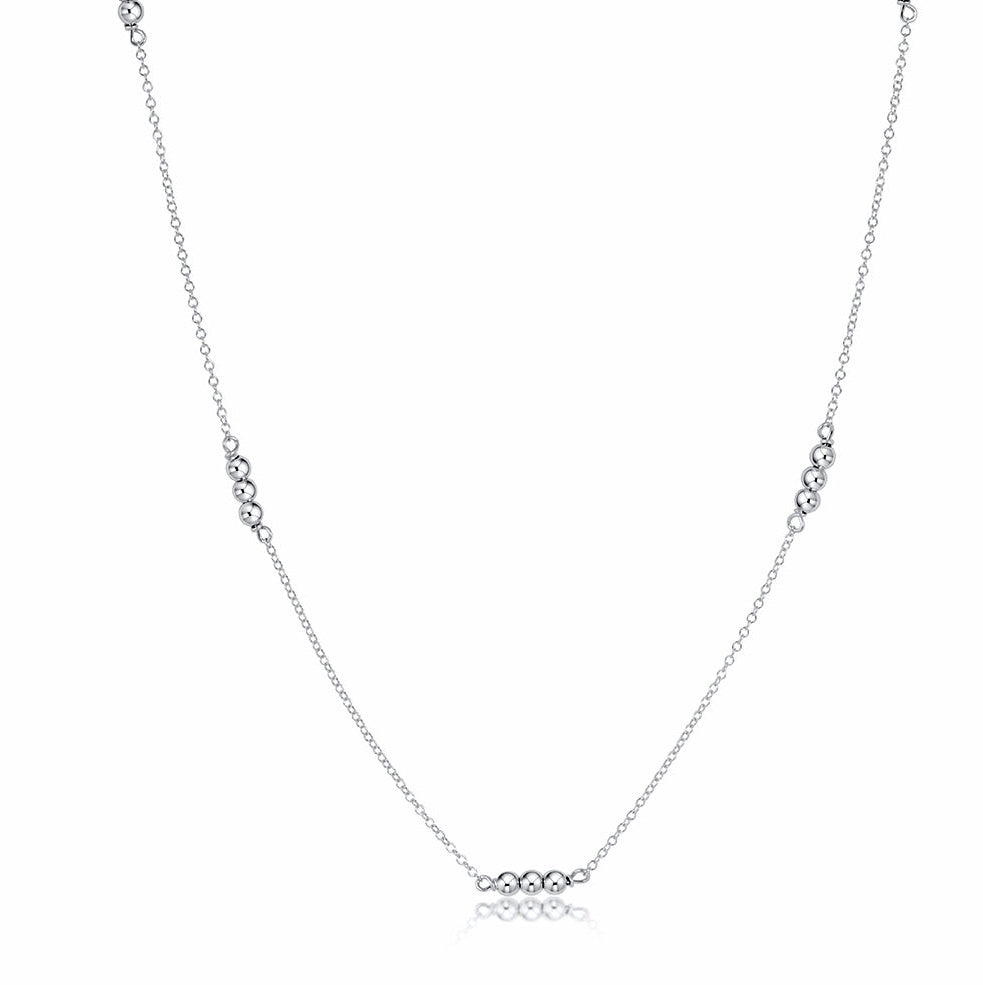 Choker Joy Simplicity Chain Sterling - 3mm Sterling