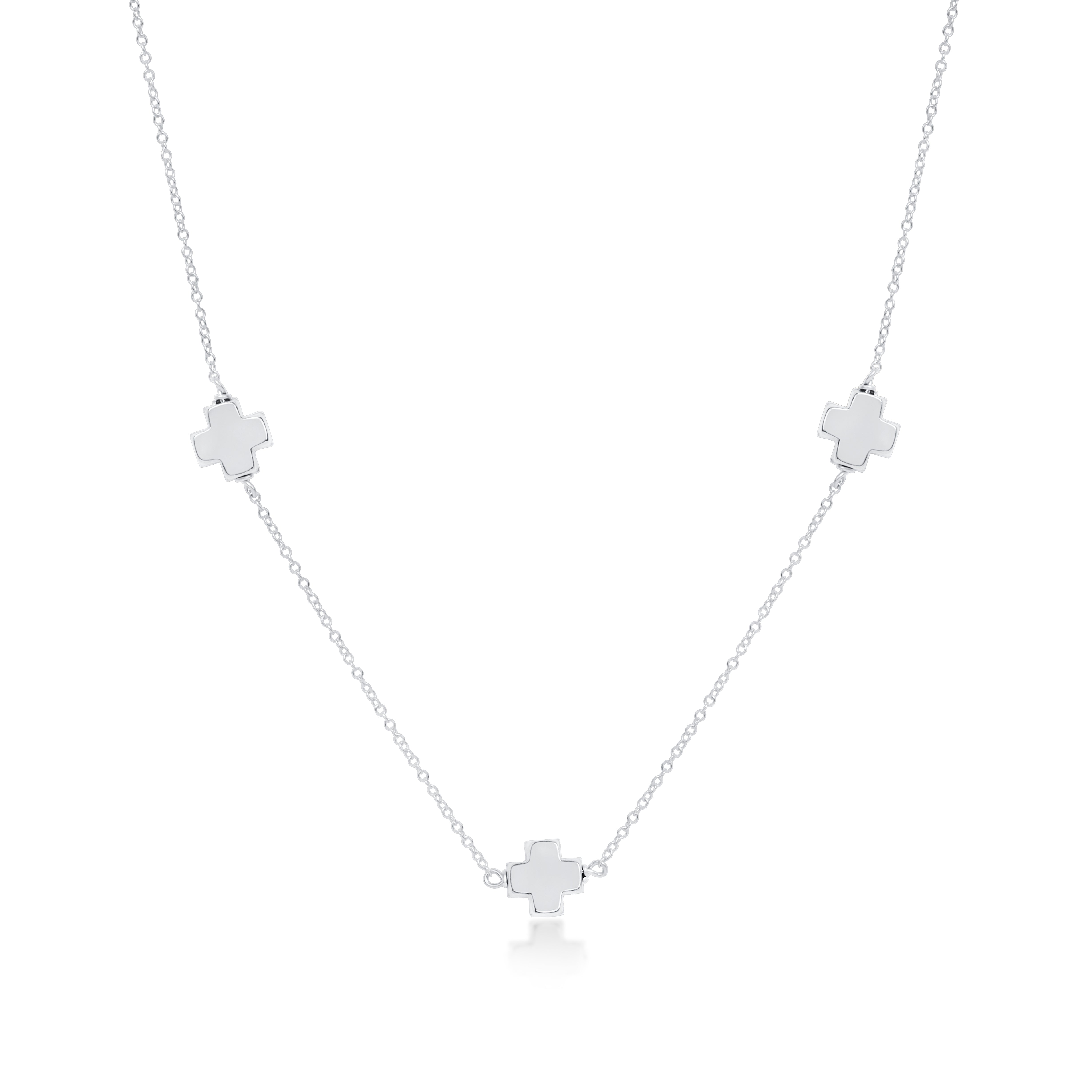Choker Simplicity Chain Sterling - Signature Cross Sterling