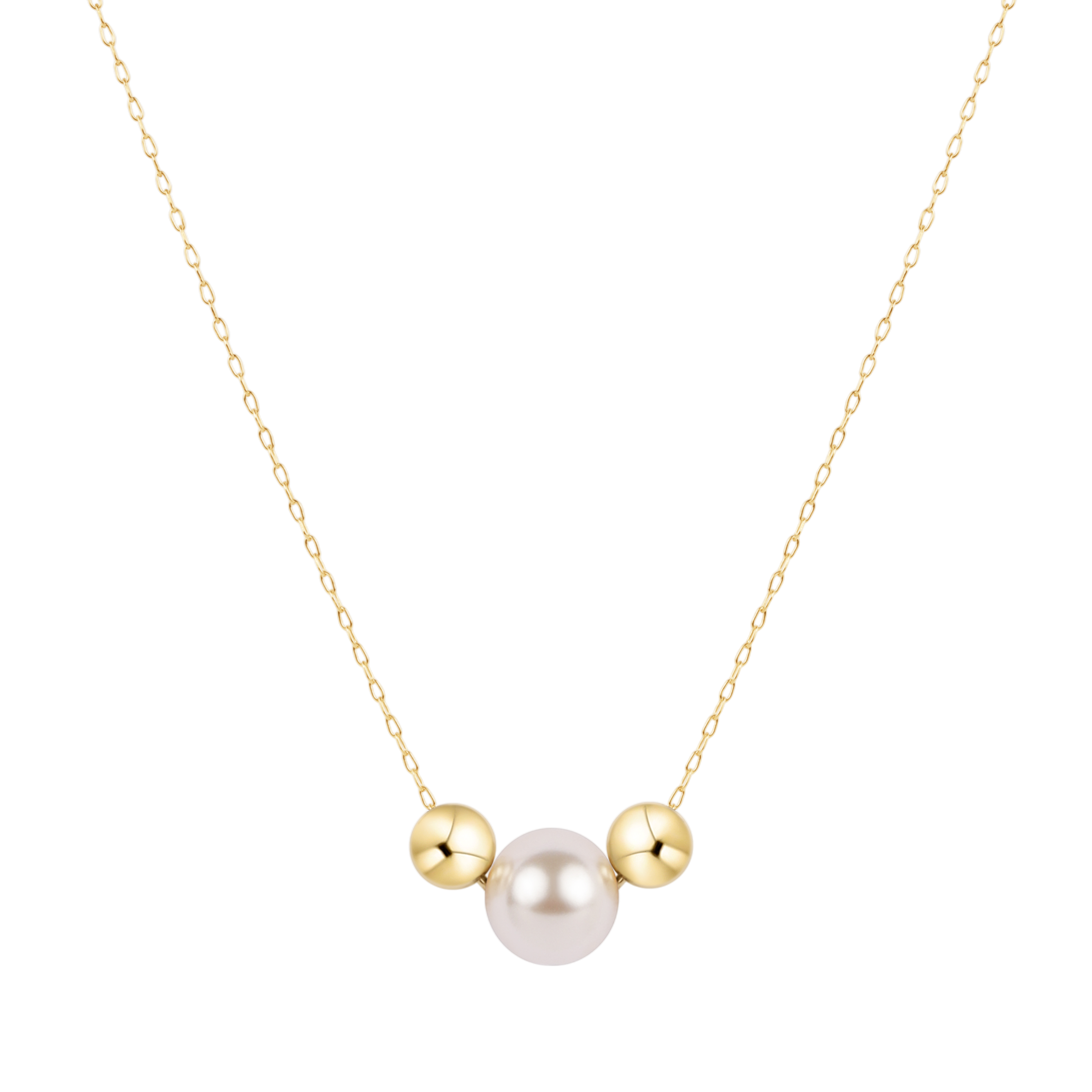 16" Necklace Gold - Purpose Pearl
