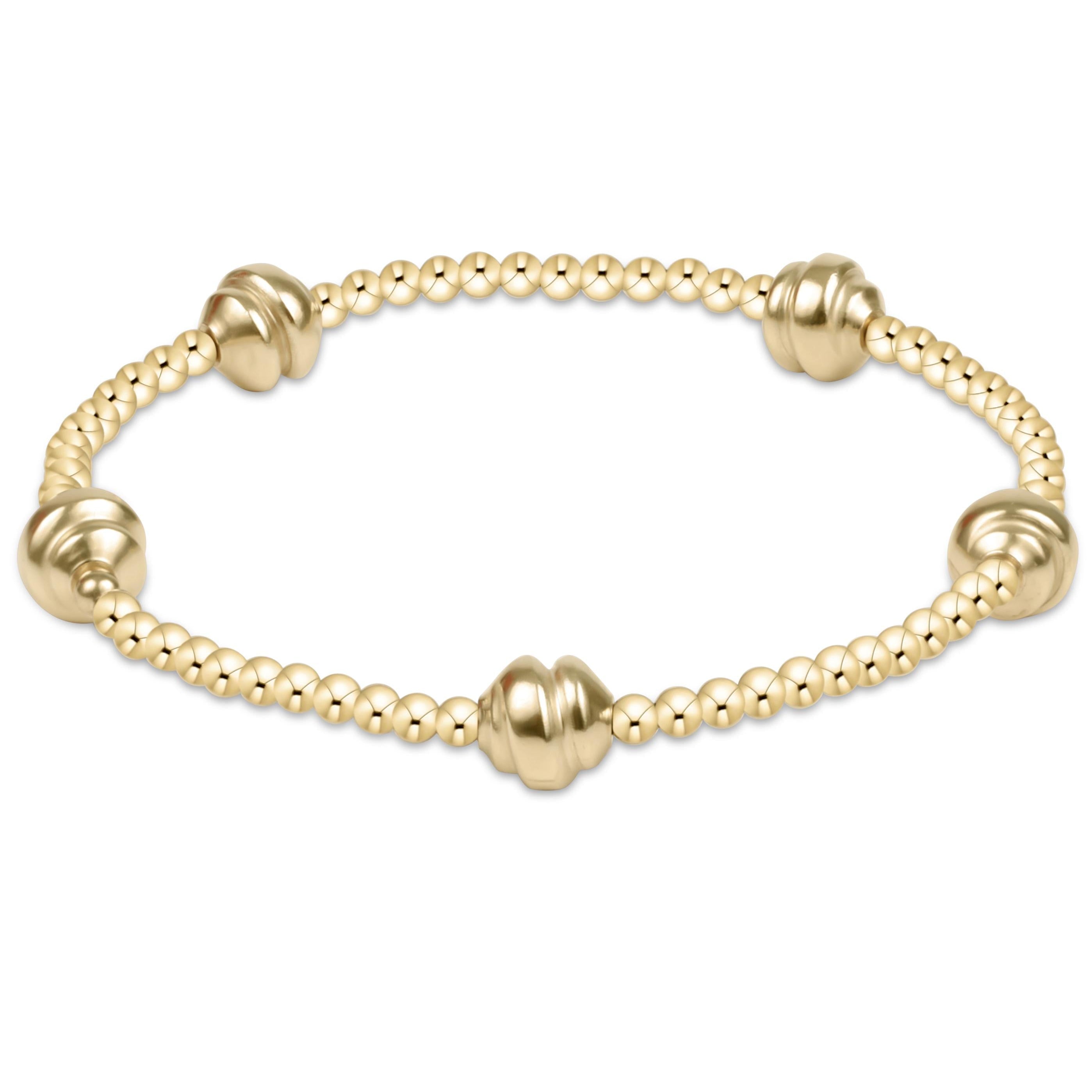 Admire Small Gold 2.5mm Gold Bracelet