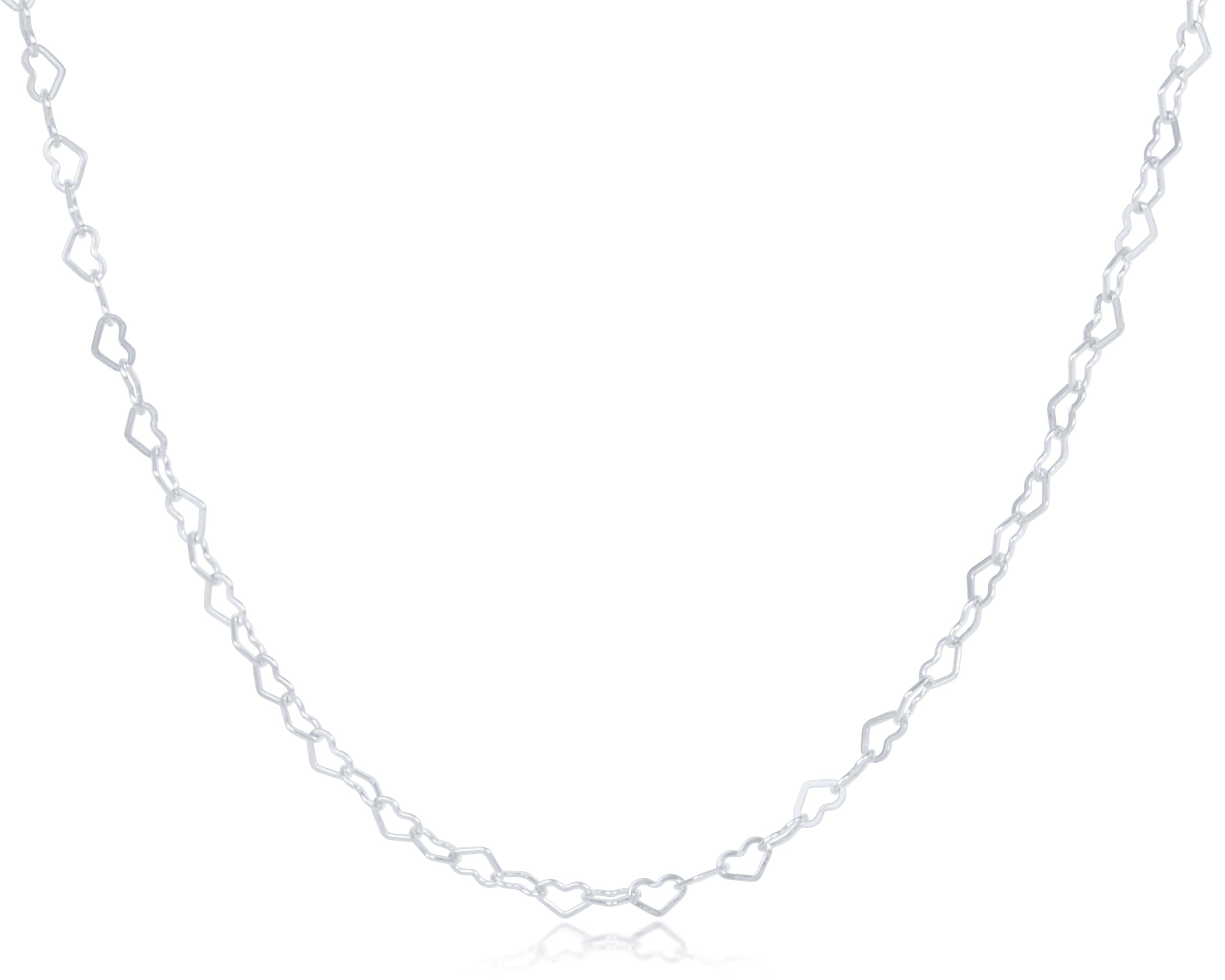 Choker Love Chain - Sterling