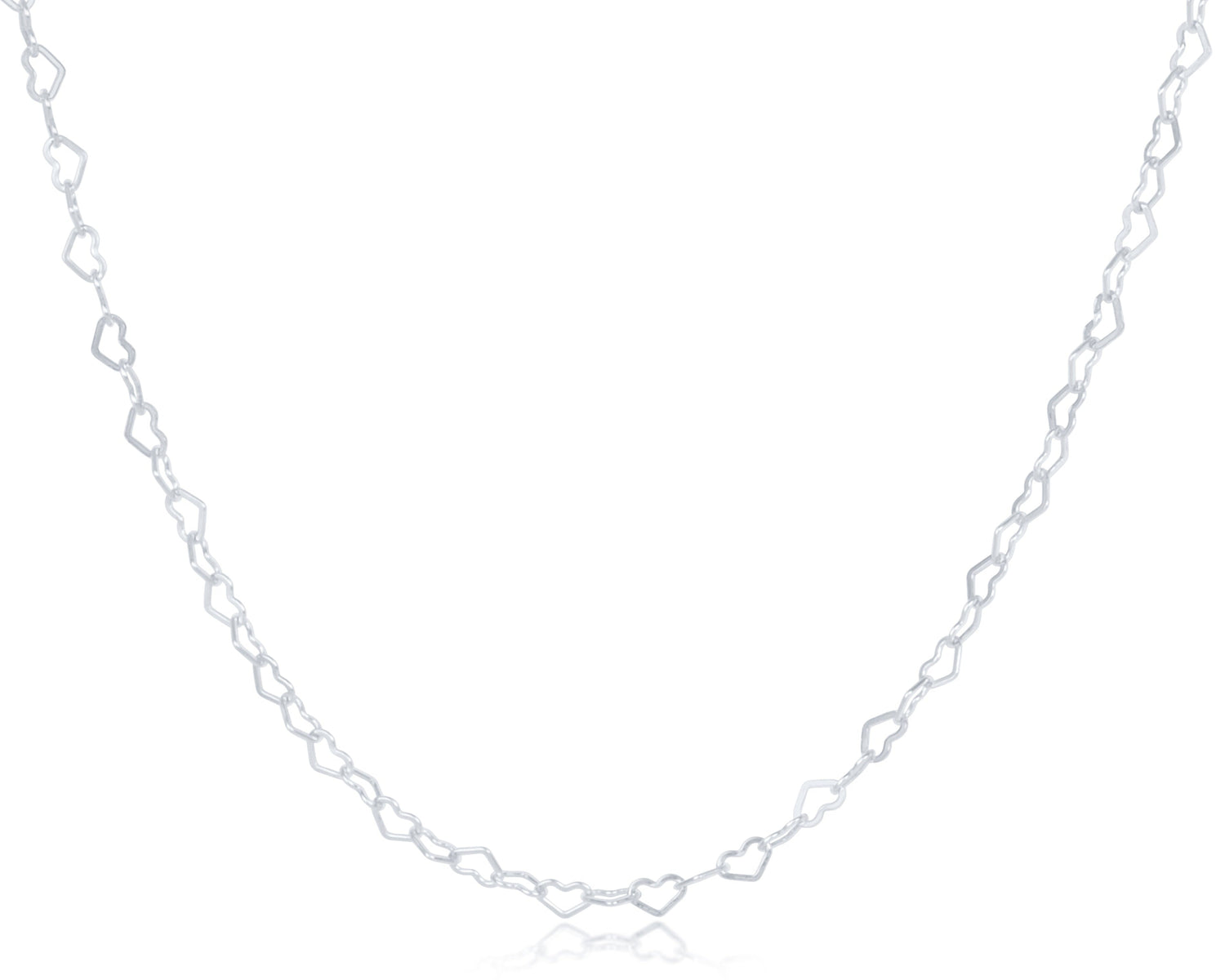 Choker Love Chain - Sterling