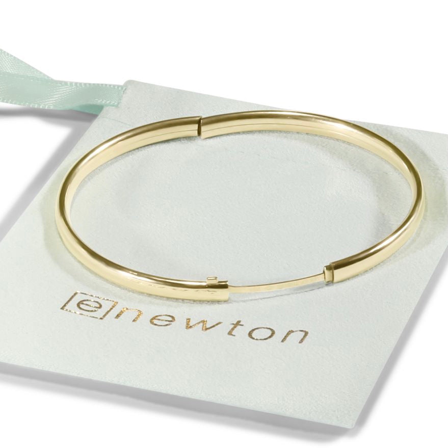 Cherish Gold Bangle Bracelet Small