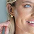 Classic Cluster Stud - 6mm Gold