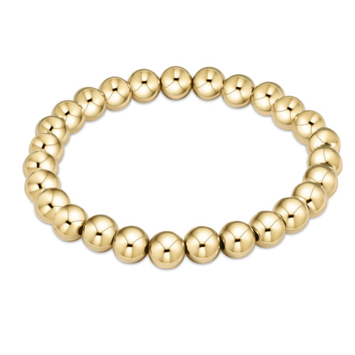 enewton extends - classic gold 7mm bead bracelet