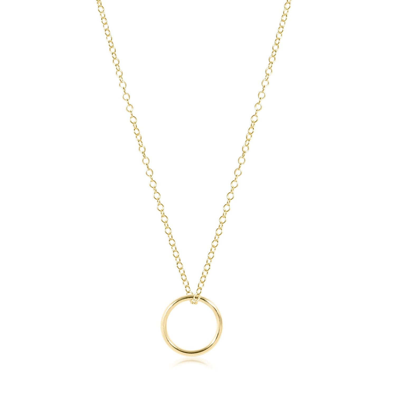 egirl halo necklace gold