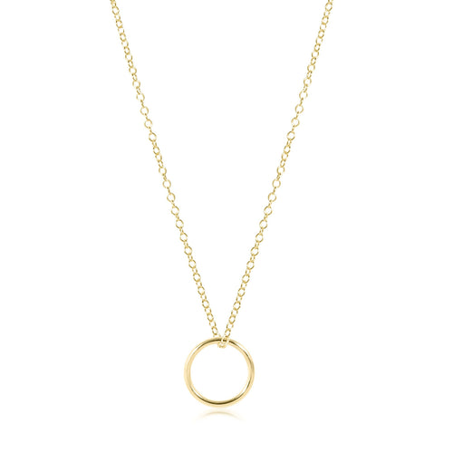 egirl halo necklace gold