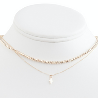 Choker Classic Gold 3mm Bead