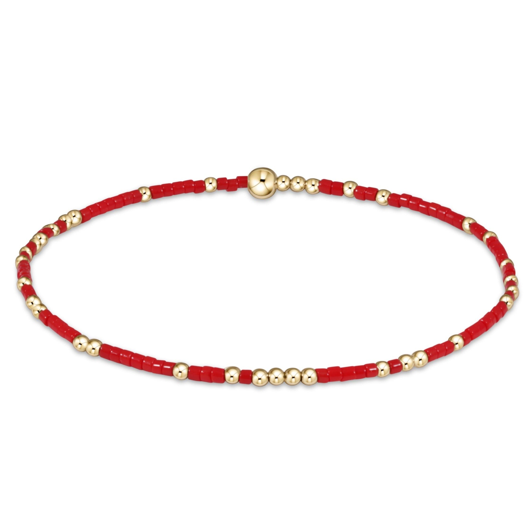 Hope Unwritten Bracelet - Bright Red