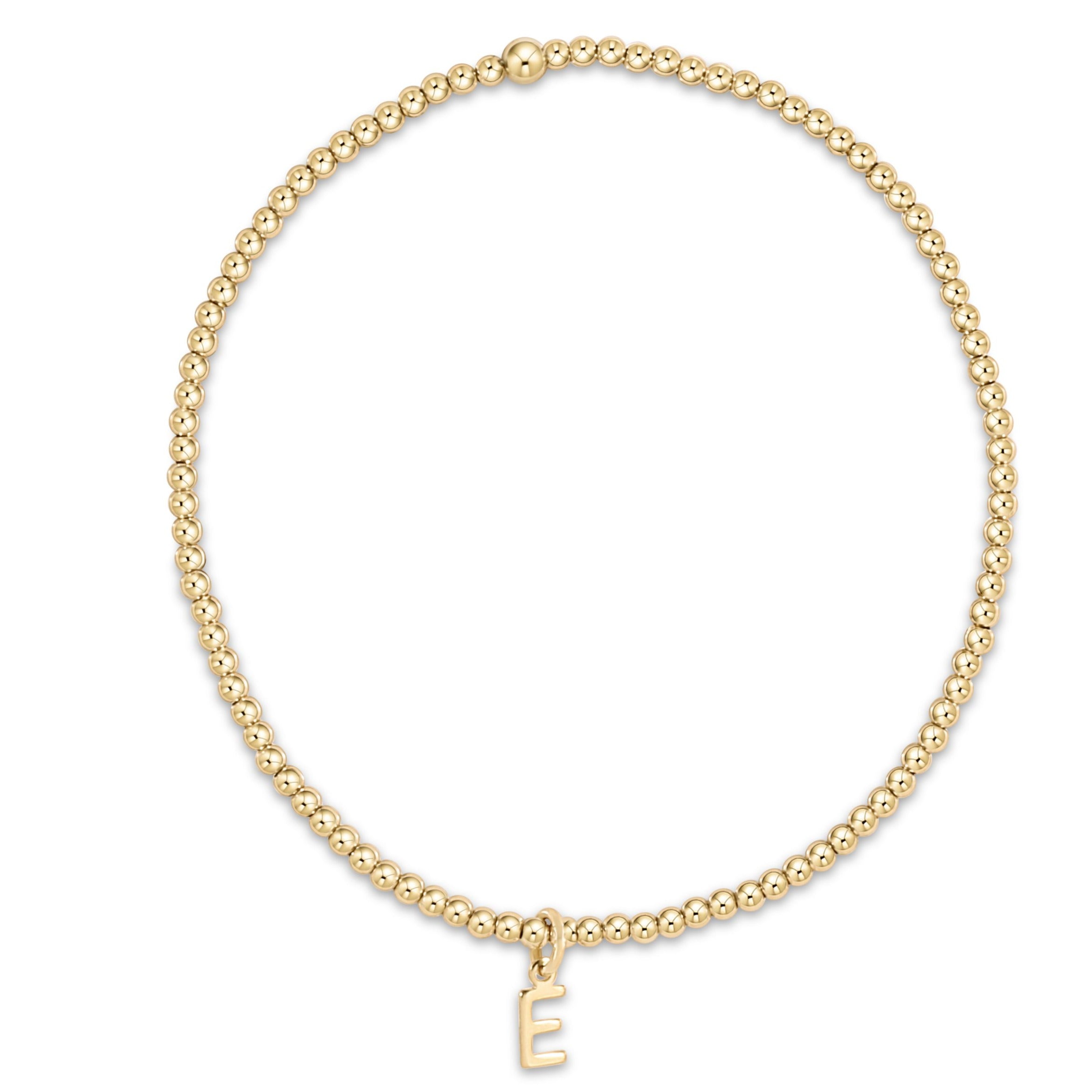 Classic Gold 2mm Bracelet - Respect Gold Charm