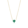 16" Necklace Gold - Signature Cross