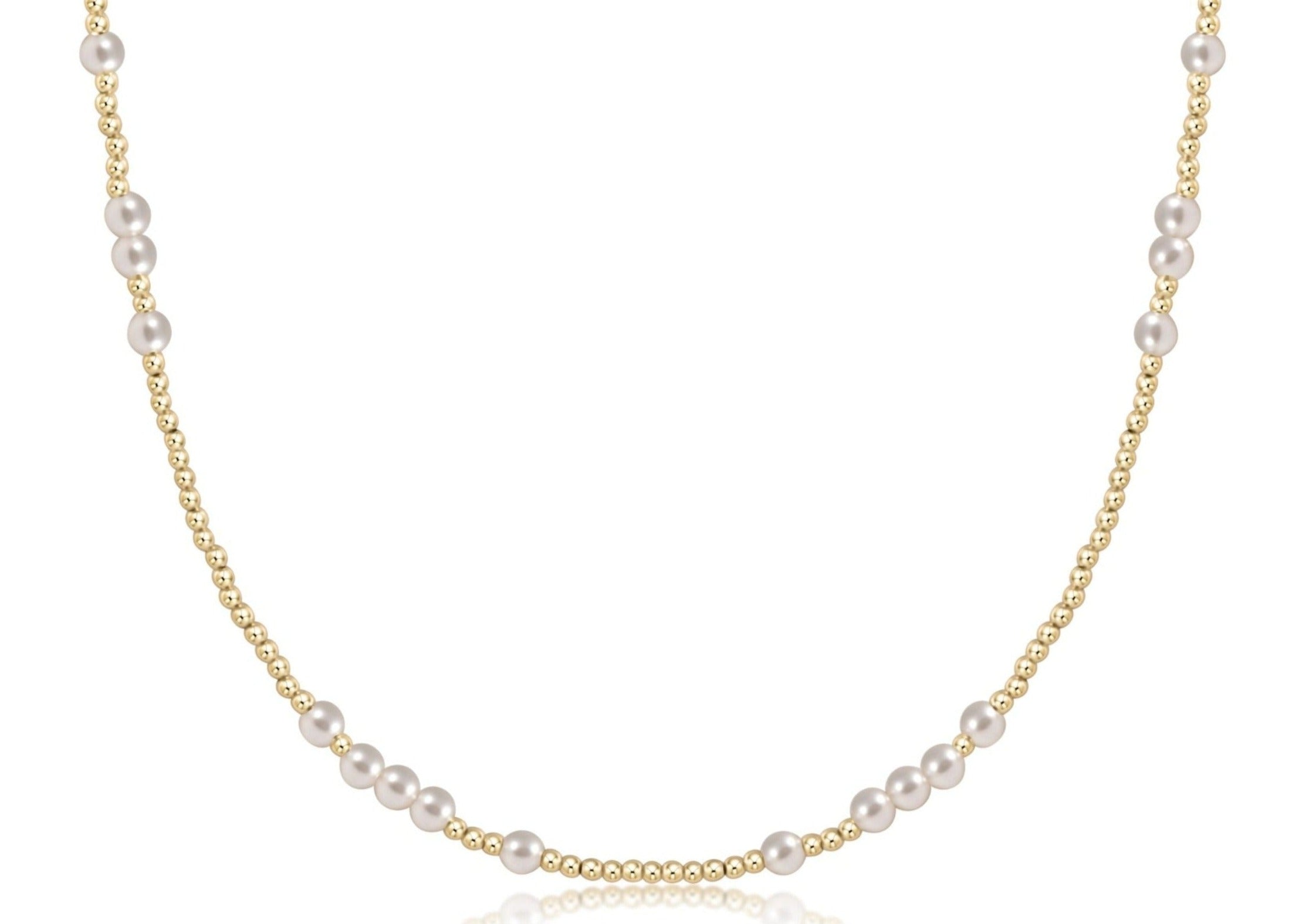 Choker Hope Unwritten - 4mm Pearl