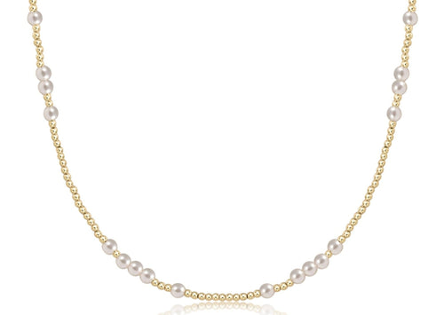 Choker Hope Unwritten - 4mm Pearl