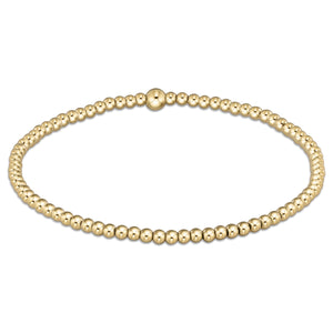 Pearl Sincerity Pattern 4mm Bead Bracelet - Pink Opal