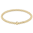 Classic Gold 4mm Bead Bangle
