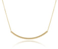 16" Necklace Gold - Bliss Bar Gold