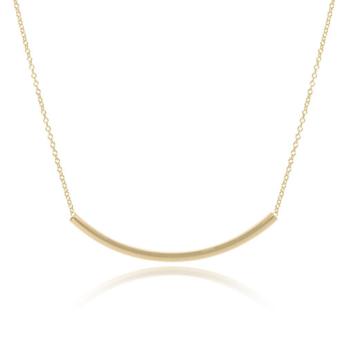 egirl 14" necklace - bliss bar gold