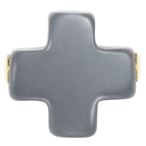 egirl signature cross necklace gold 14"